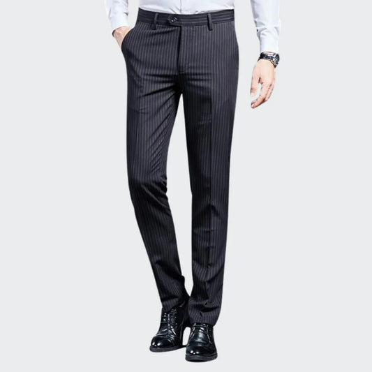 Premium Men's Suit Pants Striped